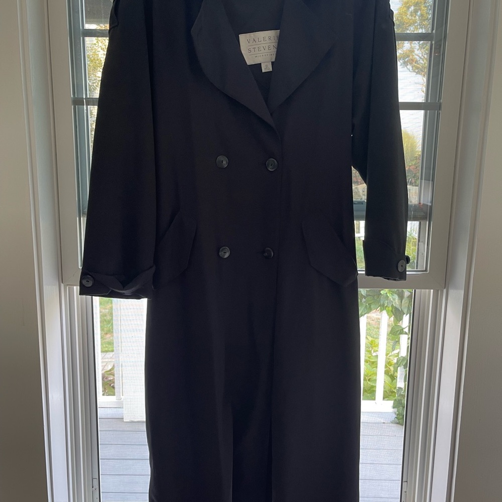 Valerie Stevens French rain coat